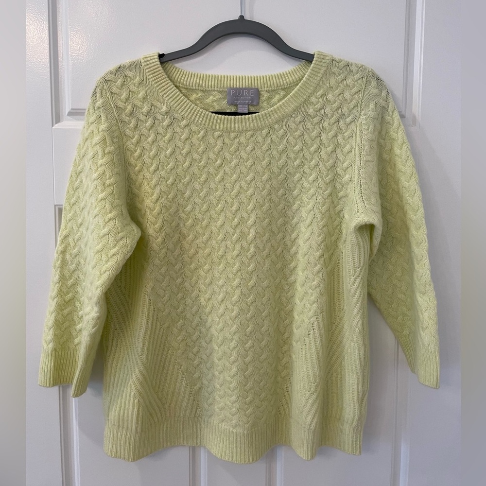 Yellow Cashmere Sweater